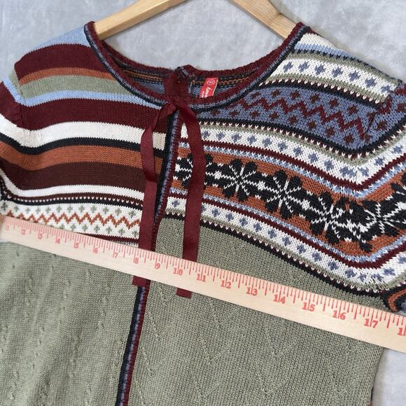 Hanna Andersson Child Storyteller Vintage Sweater Dress Tunic Size 160cm (14/16) - Picture 9 of 13